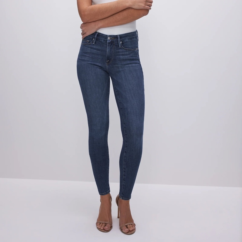 Good American Dark Blue Skinny Jeans